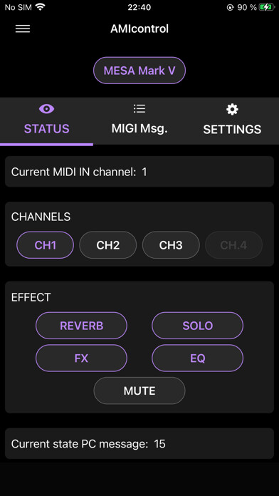 Emulate iPhone app AMIcontrol using MyAndroid Emulate iPhone app AMIcontrol using MyAndroid