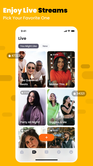 Emulate iPhone app Amigo-Chat Rooms, Real Friends using MyAndroid