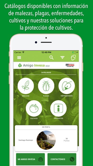 Emulate iPhone app Amigo Invesa using MyAndroid