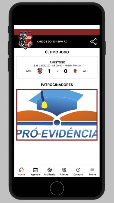 Emulate iPhone app Amigos do 33° BPM F.C using MyAndroid Emulate iPhone app Amigos do 33° BPM F.C using MyAndroid