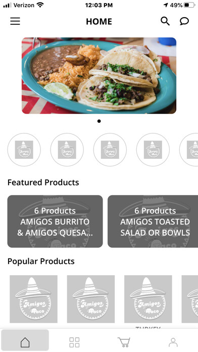 Emulate iPhone app Amigos Taco: Mexican Bar&Grill using MyAndroid Emulate iPhone app Amigos Taco: Mexican Bar&Grill using MyAndroid