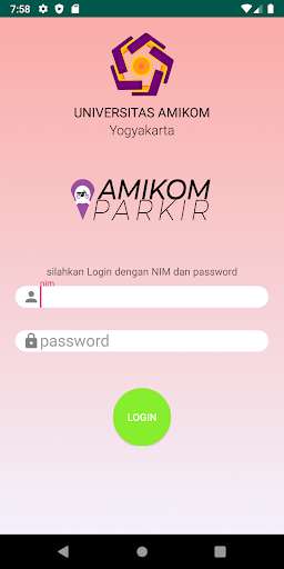 Run android online APK Amikom Parkir from MyAndroid or emulate Amikom Parkir using MyAndroid