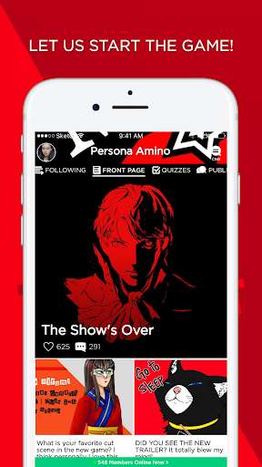 Run android online APK Amino for Persona 5 Players from MyAndroid or emulate Amino for Persona 5 Players using MyAndroid