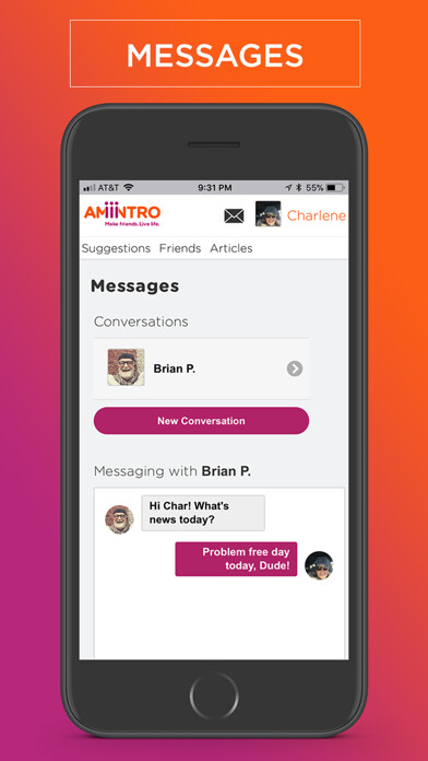 Emulate iPhone app Amintro using MyAndroid