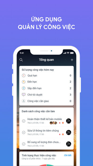 Emulate iPhone app AMIS Công việc (AMIS Task) using MyAndroid