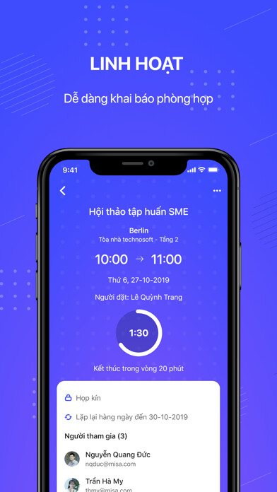 Emulate iPhone app AMIS Phòng họp using MyAndroid