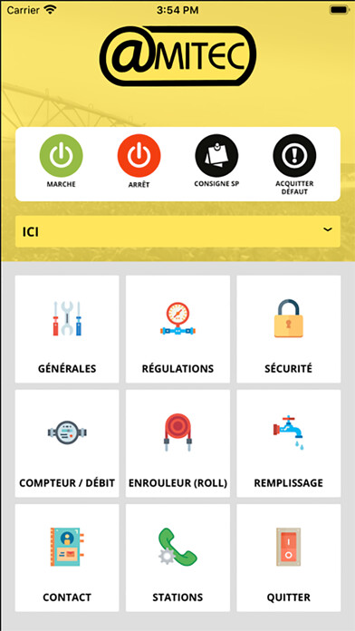 Emulate iPhone app Amitec using MyAndroid