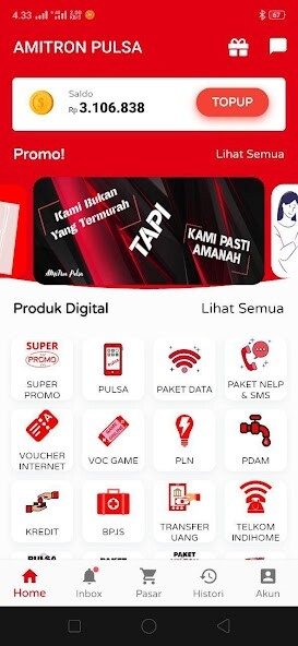 Run android online APK AMiTron Pulsa Payment from MyAndroid or emulate AMiTron Pulsa Payment using MyAndroid Run android online APK AMiTron Pulsa Payment from MyAndroid or emulate AMiTron Pulsa Payment using MyAndroid
