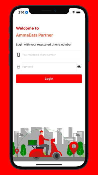 Emulate iPhone app AmmaEats Partner using MyAndroid Emulate iPhone app AmmaEats Partner using MyAndroid