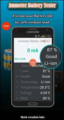 Emulate Android APK Ammeter Battery Tester Emulate Android APK Ammeter Battery Tester