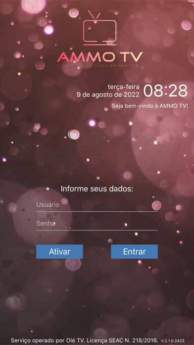 Emulate iPhone app AMMO TV using MyAndroid