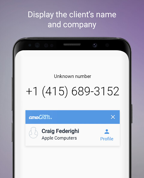 Run android online APK amoCRM: Caller ID from MyAndroid or emulate amoCRM: Caller ID using MyAndroid