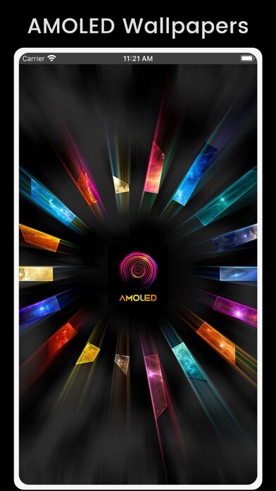 Emulate iPhone app AMOLED Wallpapers-Black & Dark using MyAndroid