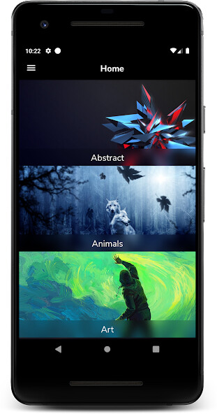 Emulate Android APK AmoledWalls