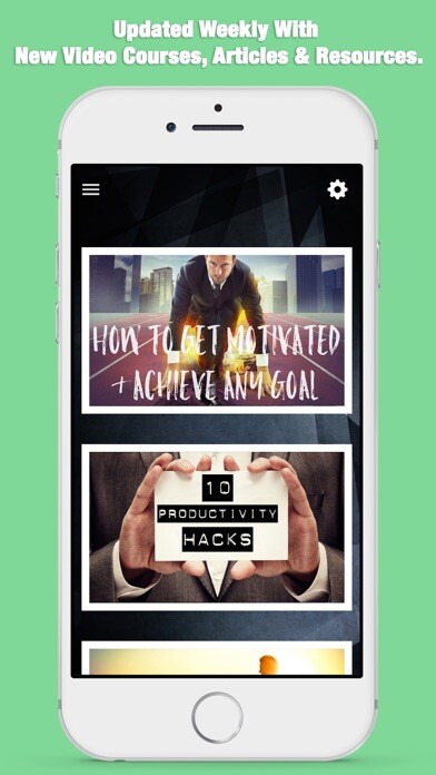 Emulate iPhone app A! Money Hacks News & Magazine - Money Making App With Strategies, Courses & Tips using MyAndroid