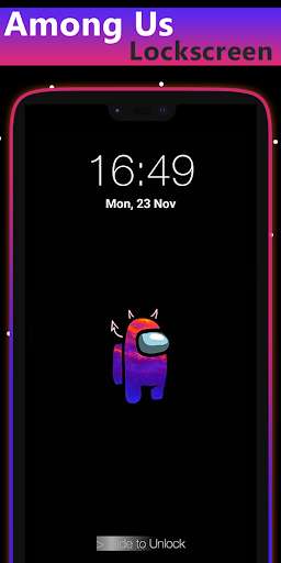 Run android online APK Among us lockscreen from MyAndroid or emulate Among us lockscreen using MyAndroid