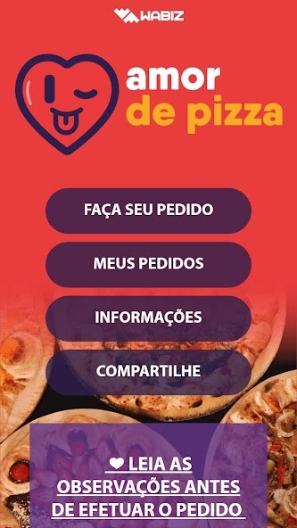 Run android online APK Amor de Pizza Pizzaria from MyAndroid or emulate Amor de Pizza Pizzaria using MyAndroid