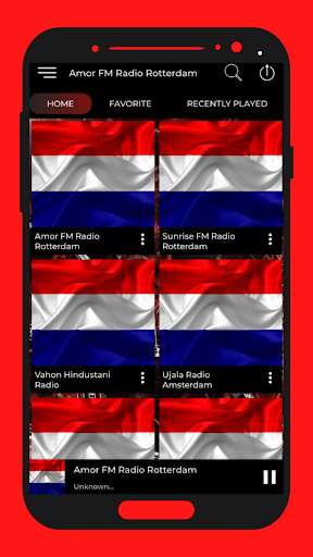 Run android online APK Amor FM Radio Rotterdam App from MyAndroid or emulate Amor FM Radio Rotterdam App using MyAndroid