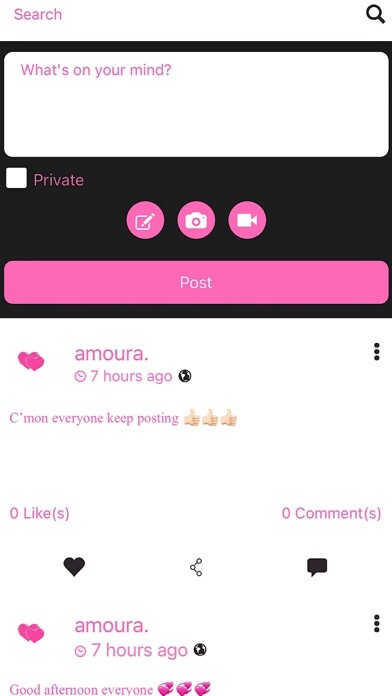 Emulate iPhone app amoura using MyAndroid Emulate iPhone app amoura using MyAndroid