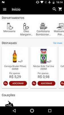 Emulate Android APK Ampa Food