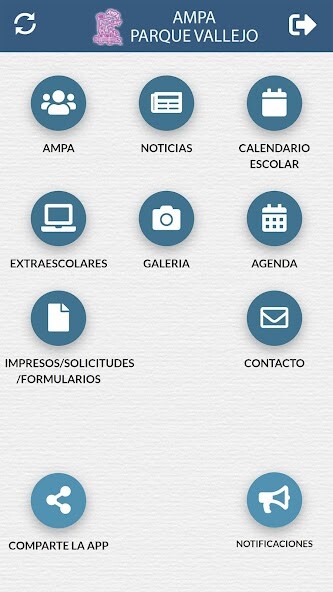 Run android online APK AMPA PARQUE VALLEJO from MyAndroid or emulate AMPA PARQUE VALLEJO using MyAndroid Run android online APK AMPA PARQUE VALLEJO from MyAndroid or emulate AMPA PARQUE VALLEJO using MyAndroid