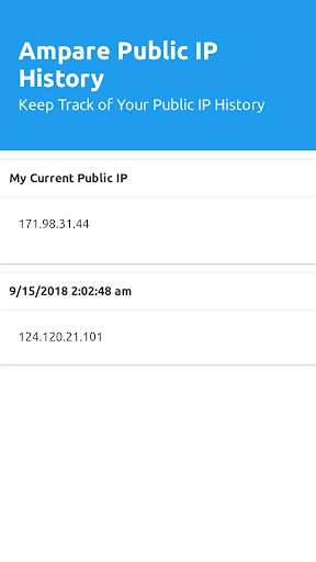 Run android online APK Ampare Public IP History from MyAndroid or emulate Ampare Public IP History using MyAndroid Run android online APK Ampare Public IP History from MyAndroid or emulate Ampare Public IP History using MyAndroid