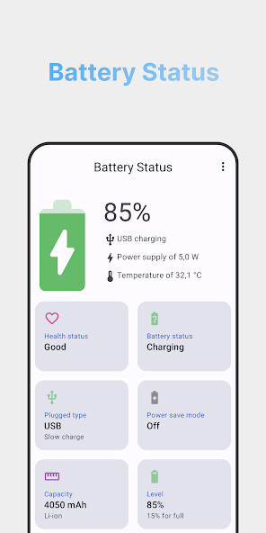 Run android online APK Ampere Battery Info from MyAndroid or emulate Ampere Battery Info using MyAndroid