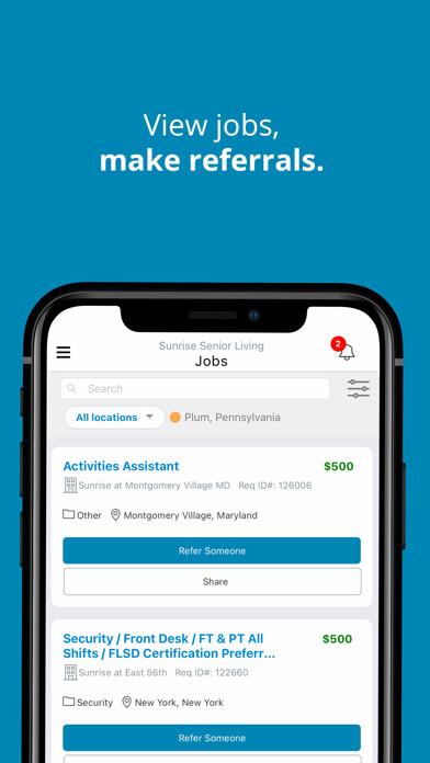 Emulate iPhone app Amplify Sunrise Referrals using MyAndroid Emulate iPhone app Amplify Sunrise Referrals using MyAndroid