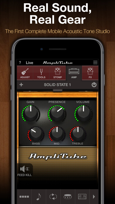 Emulate iPhone app AmpliTube Acoustic using MyAndroid Emulate iPhone app AmpliTube Acoustic using MyAndroid
