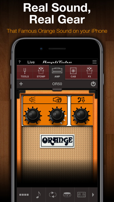Emulate iPhone app AmpliTube Orange using MyAndroid Emulate iPhone app AmpliTube Orange using MyAndroid