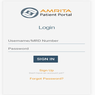 Run android online APK Amrita Patient Portal from MyAndroid or emulate Amrita Patient Portal using MyAndroid