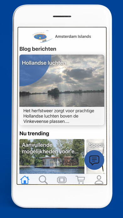 Emulate iPhone app Amsterdam Islands using MyAndroid