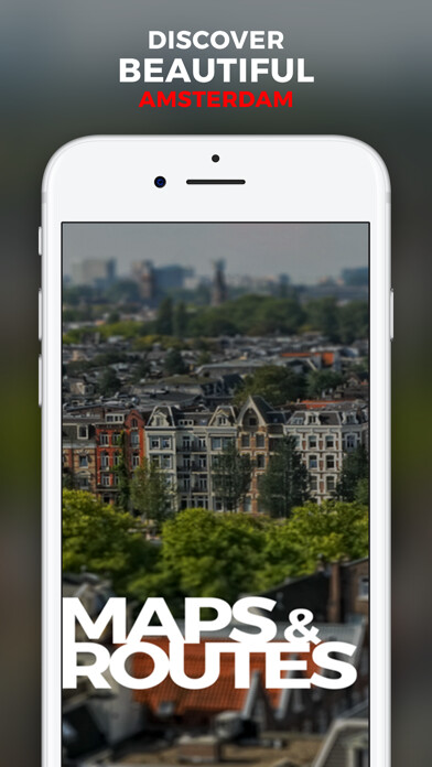 Emulate iPhone app Amsterdam Maps & Routes using MyAndroid
