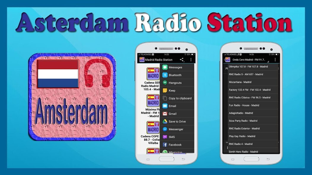 Run android online APK Amsterdam Radio Station from MyAndroid or emulate Amsterdam Radio Station using MyAndroid