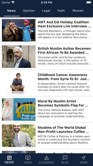 Emulate iPhone app AMT - American Muslim Today using MyAndroid Emulate iPhone app AMT - American Muslim Today using MyAndroid