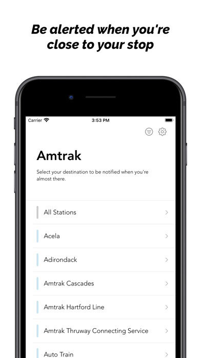 Emulate iPhone app Amtrak Destinations - Arrive using MyAndroid Emulate iPhone app Amtrak Destinations - Arrive using MyAndroid