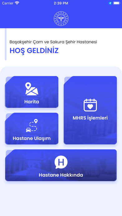 Emulate iPhone app Çam ve Sakura Şehir Hastanesi using MyAndroid Emulate iPhone app Çam ve Sakura Şehir Hastanesi using MyAndroid