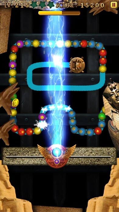 Emulate iPhone app amZumas - Pharaoh Revenge using MyAndroid