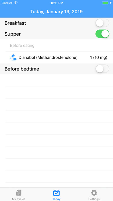 Emulate iPhone app Anabolic Steroid Cycle Manager using MyAndroid Emulate iPhone app Anabolic Steroid Cycle Manager using MyAndroid