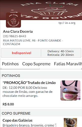 Run android online APK Ana Clara Doceria from MyAndroid or emulate Ana Clara Doceria using MyAndroid