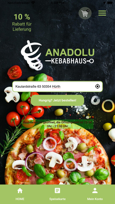 Emulate iPhone app Anadolu Kebabhaus using MyAndroid Emulate iPhone app Anadolu Kebabhaus using MyAndroid
