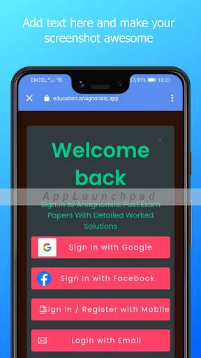 Run android online APK Anagnorisis Past Exam Papers from MyAndroid or emulate Anagnorisis Past Exam Papers using MyAndroid
