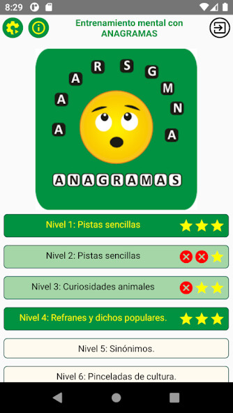 Run android online APK Anagramas para saber + from MyAndroid or emulate Anagramas para saber + using MyAndroid Run android online APK Anagramas para saber + from MyAndroid or emulate Anagramas para saber + using MyAndroid