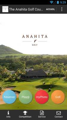 Emulate Android APK Anahita Golf