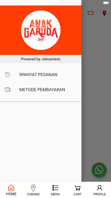 Emulate iPhone app Anak Garuda Shop using MyAndroid Emulate iPhone app Anak Garuda Shop using MyAndroid