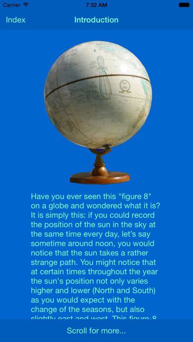 Emulate iPhone app Analemma using MyAndroid Emulate iPhone app Analemma using MyAndroid