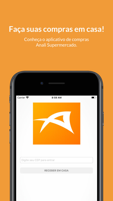 Emulate iPhone app Anali Supermercado using MyAndroid