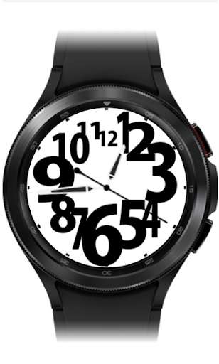 Run android online APK Analog Big Time Watchface from MyAndroid or emulate Analog Big Time Watchface using MyAndroid