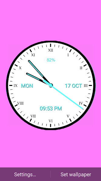 Run android online APK Analog Clock Classic from MyAndroid or emulate Analog Clock Classic using MyAndroid