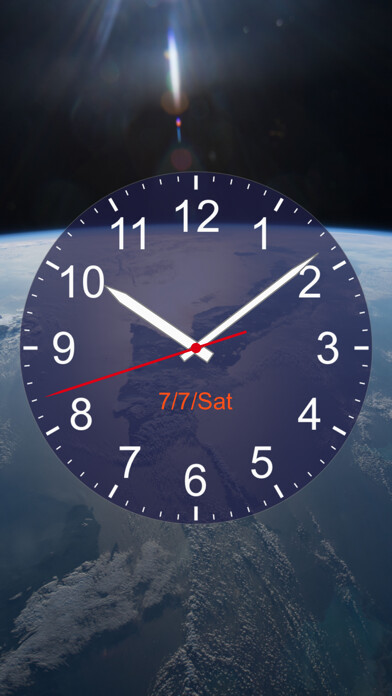 Emulate iPhone app Analog Clock Lite - Pendulum using MyAndroid Emulate iPhone app Analog Clock Lite - Pendulum using MyAndroid